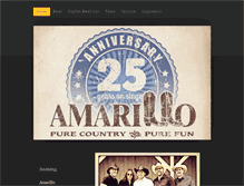 Tablet Screenshot of amarillo.de