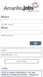 Mobile Screenshot of amarillo.jobs